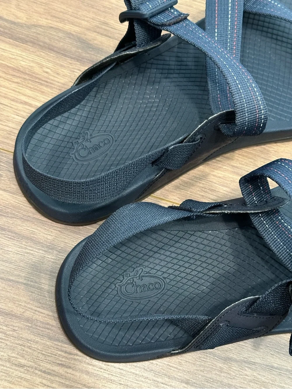 Chaco Men's Lowdown Sandals in Navy Blue Size 12